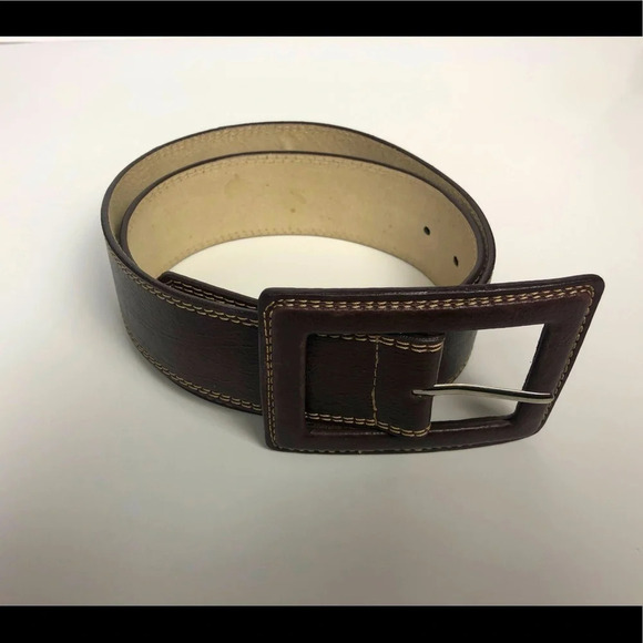 Anne Klein Genuine Leather Belt - Picture 1 of 7